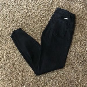 KanCan distressed jeans - black